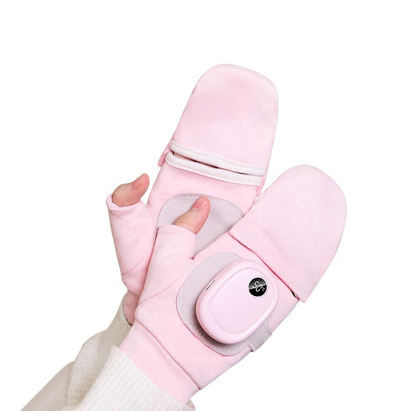 Electric Heating Gloves Rechargeable Cycling Warm Gloves