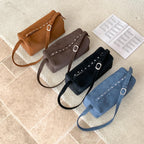 High-End Rivet Handheld Shoulder Bag For Women