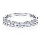 Light And Shadow Bloom - A Wedding Ring Set