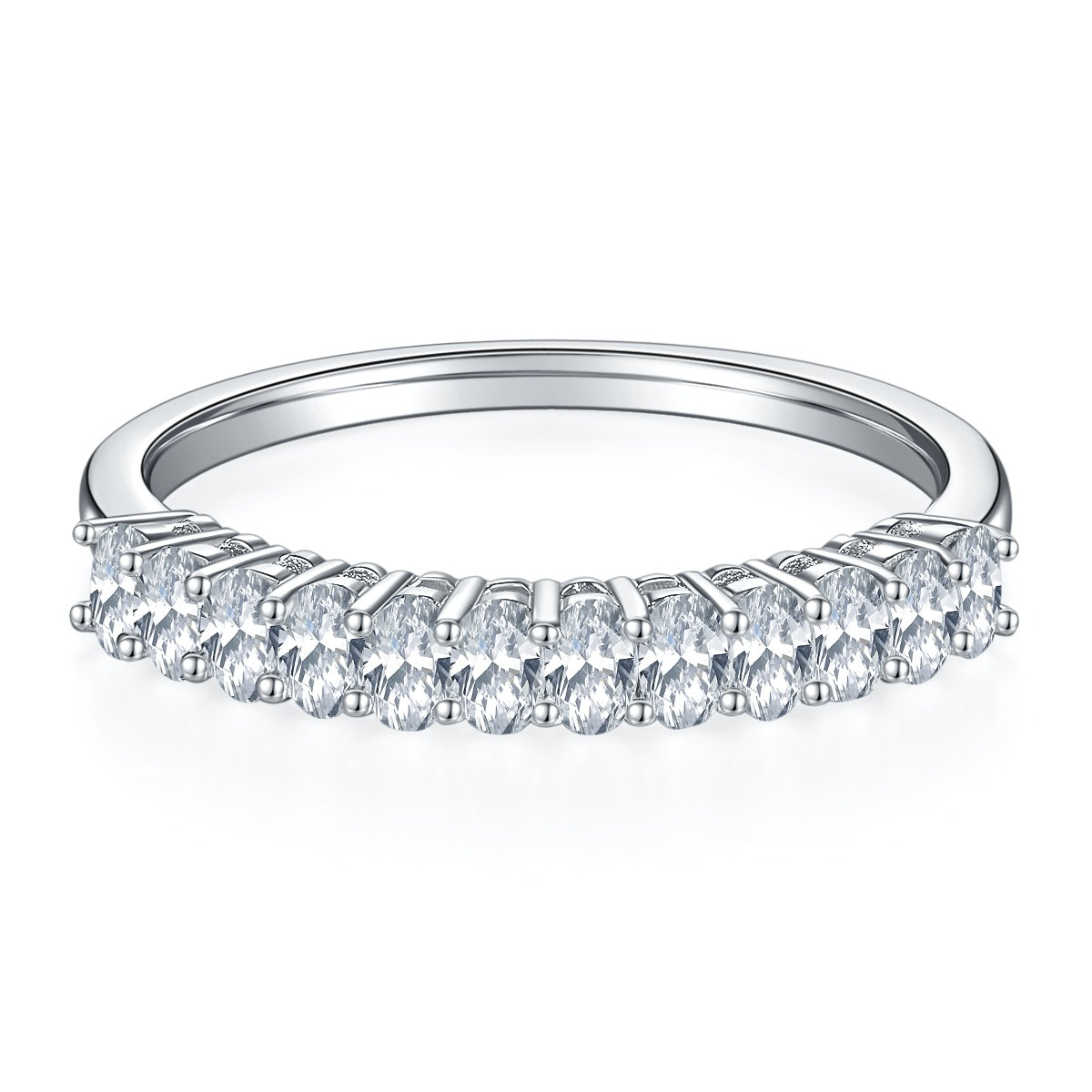 Light And Shadow Bloom - A Wedding Ring Set