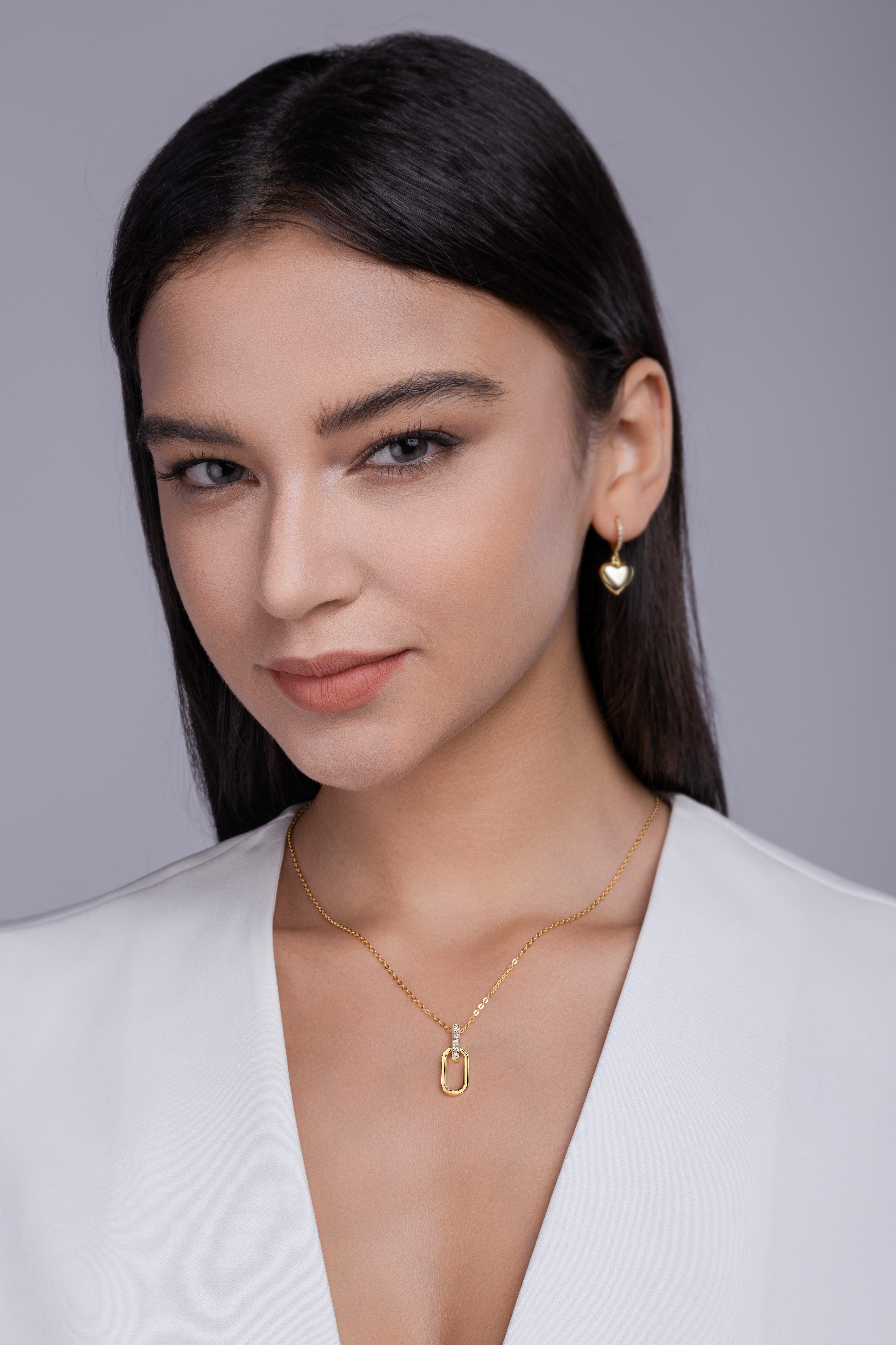 Geometry -Necklace Pendant Set