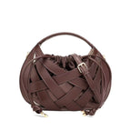 Woven Hollow-out Single-shoulder Crossbody Bag