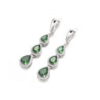 Water Drop Long Necklace Earring Ring Bracelet