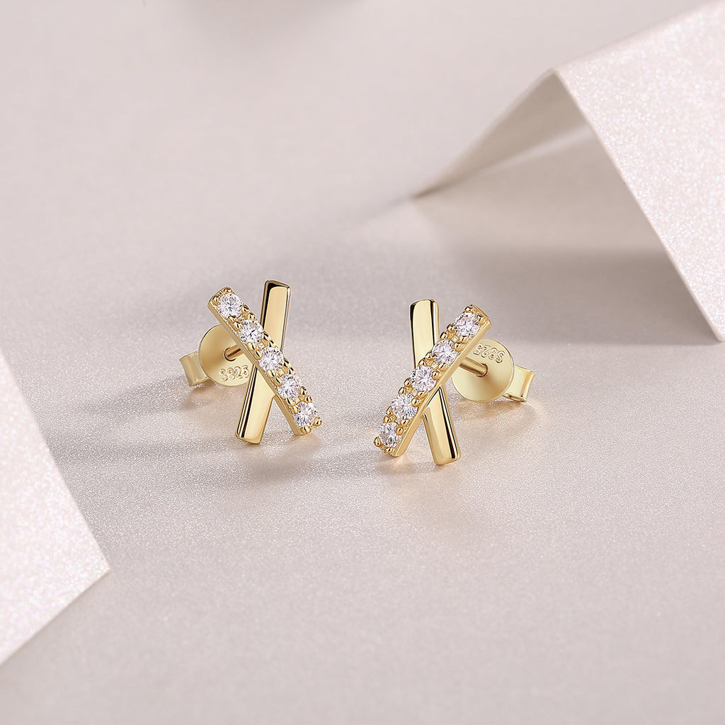Silver Stud Earrings S925 Silver
