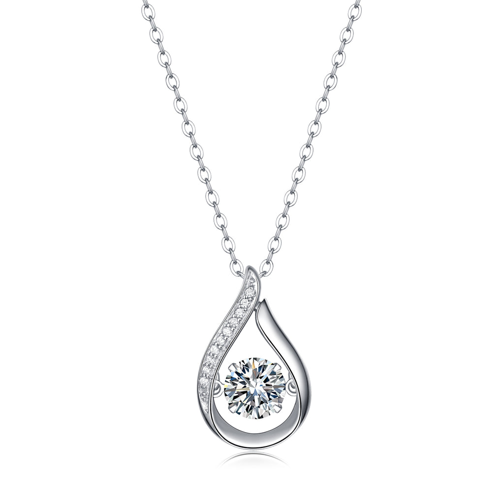 Necklace Pendant Set With Top-quality Moissanite S925