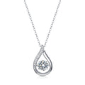 Necklace Pendant Set With Top-quality Moissanite S925