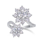 A Wedding Ring Set With Top-quality 1-carat