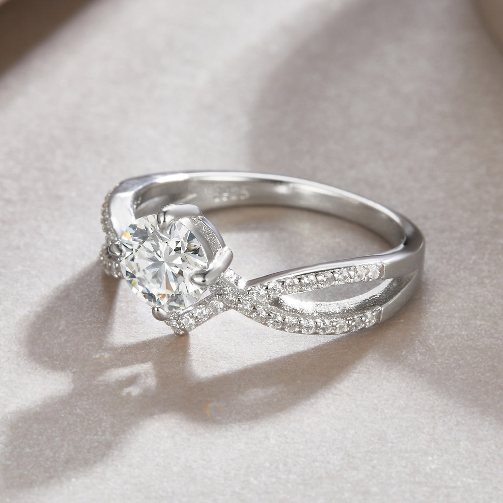 Sacred Vow - A Wedding Ring Set With 2-carat