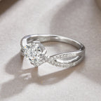 Sacred Vow - A Wedding Ring Set With 2-carat