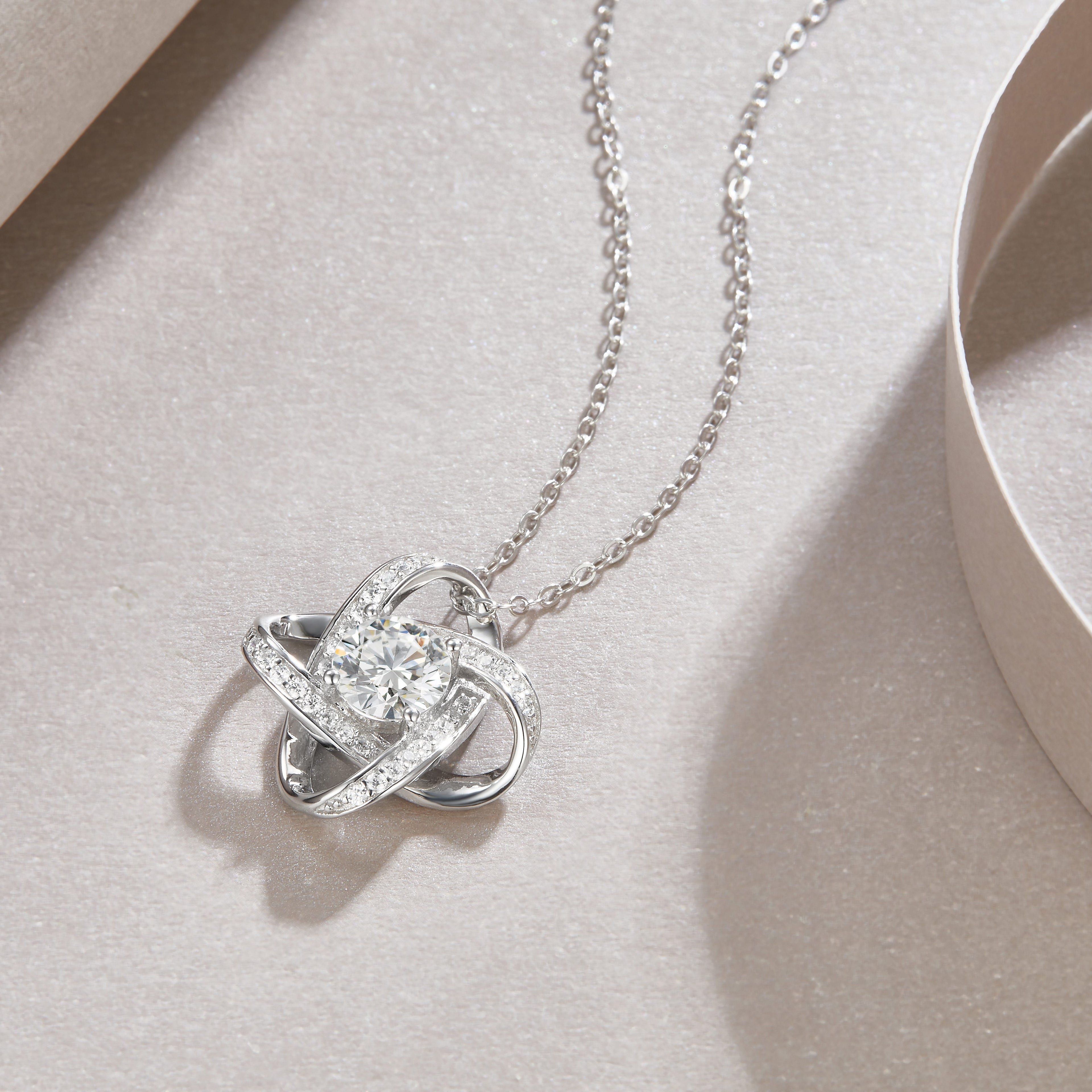 , Silver Pendant Necklace S925, Silver-