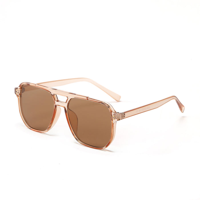 Square Double Beam Fashion  Sunglasses For Women