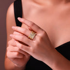 Morning Light Gold Ring -