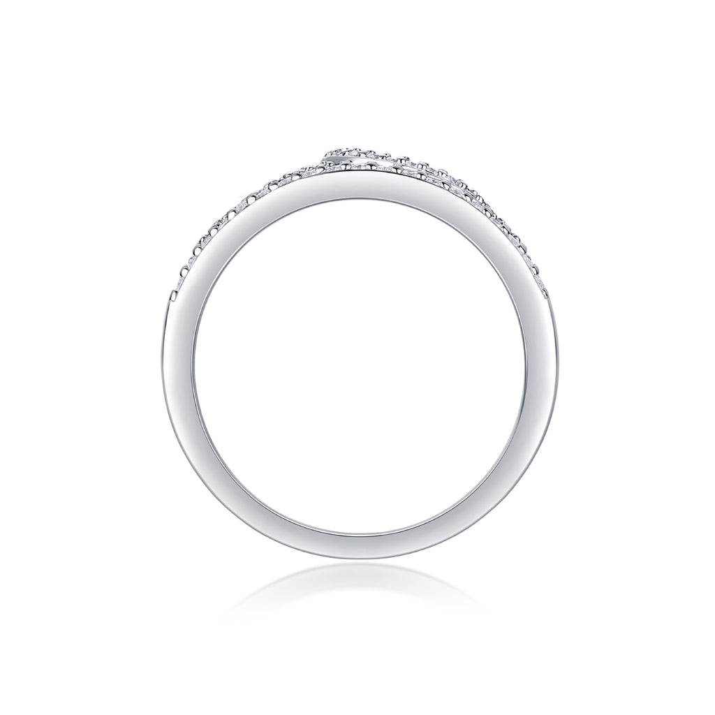A Wedding Ring Set With S925 Silver