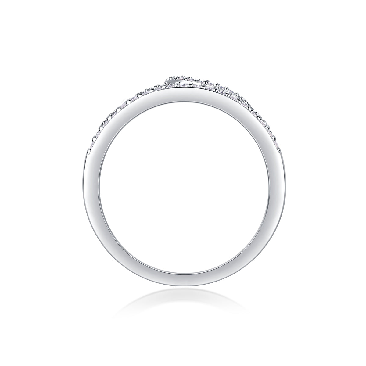 A Wedding Ring Set With S925 Silver