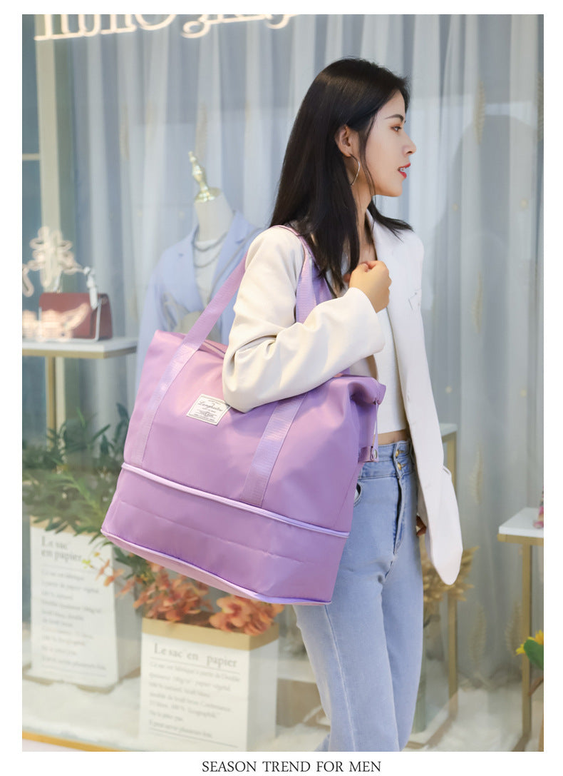 Large Capacity Expandable Gym Bag For Women