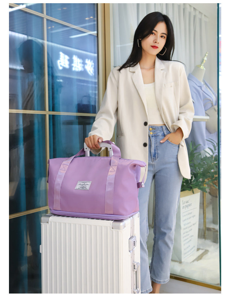 Large Capacity Expandable Gym Bag For Women