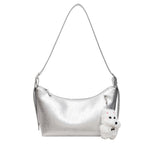 Solid-color  Underarm Single-shoulder Crossbody Bag