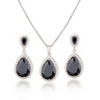 Necklace Eardrops Suit Bride Wedding Jewelry