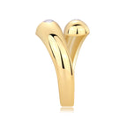 A Luxurious Jewelry Silver Ring Set