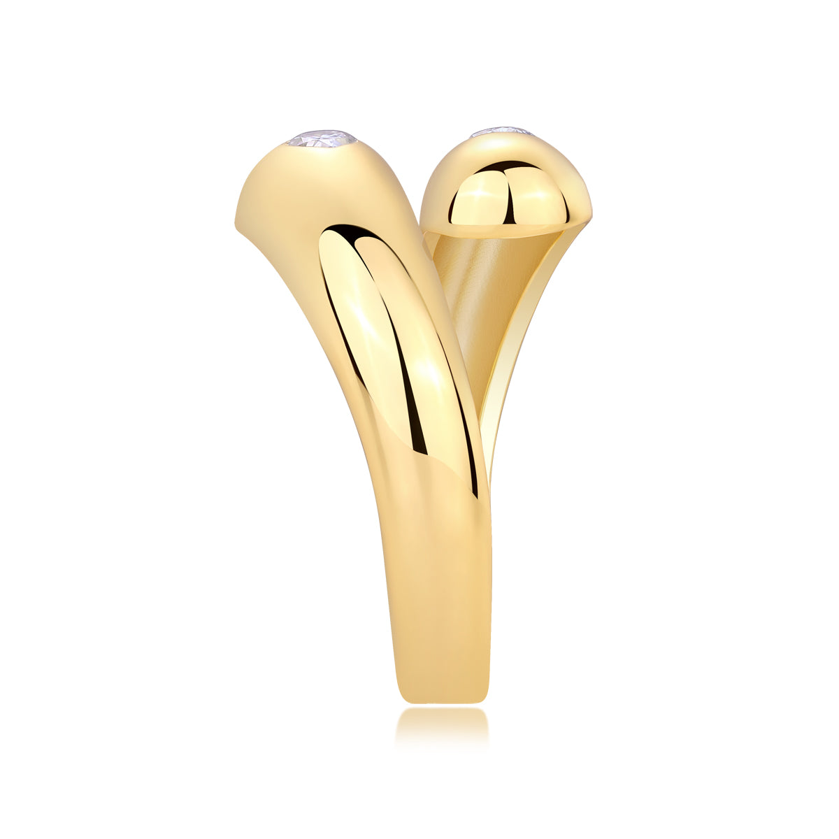 A Luxurious Jewelry Silver Ring Set