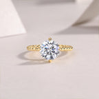 Wedding Ring Set With 3-carat S925 Silver