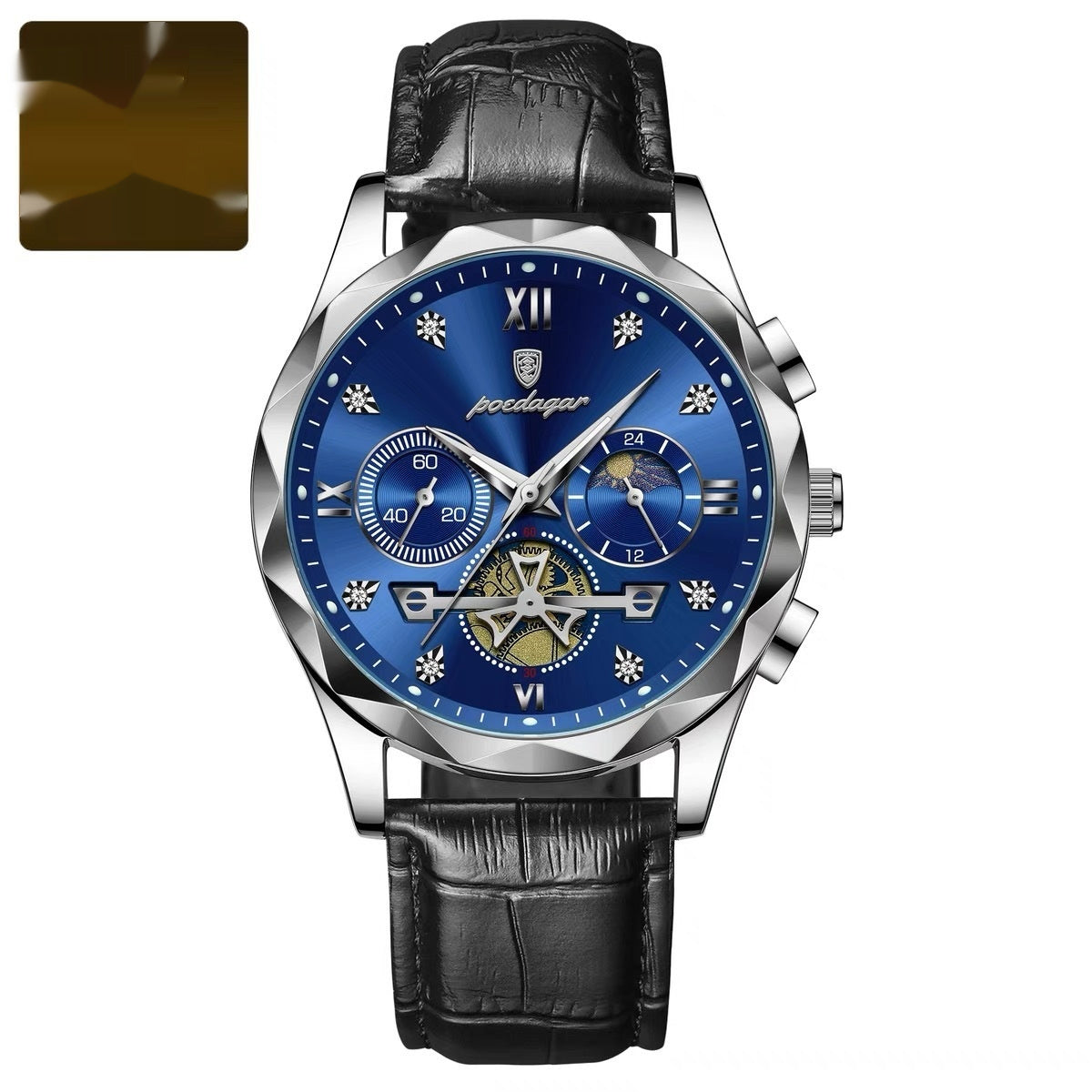 Mens Waterproof Multifunctional Watch