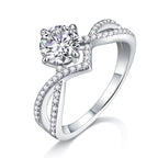 Sacred Vow - A Wedding Ring Set With 2-carat