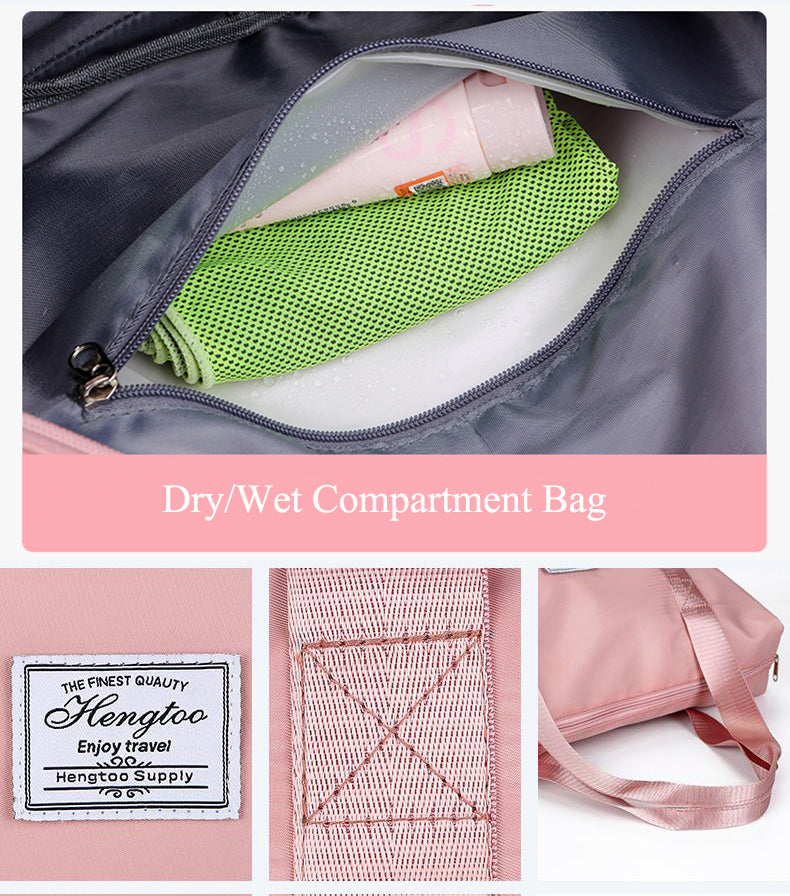 Large Capacity Expandable Gym Bag For Women