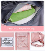 Large Capacity Expandable Gym Bag For Women