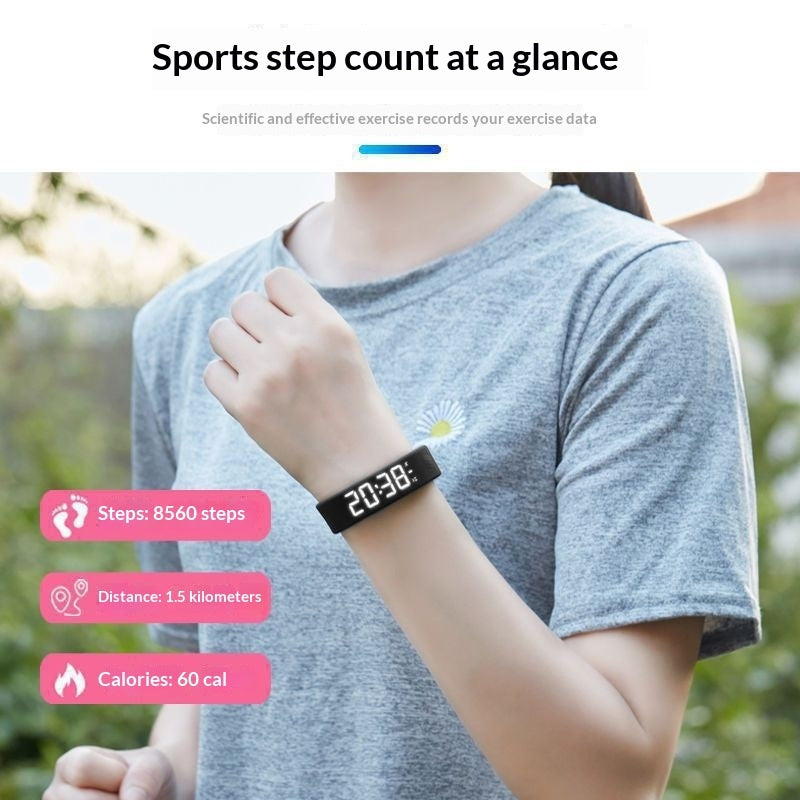 Alarm Watch For Male Students  Sporty Multi-function