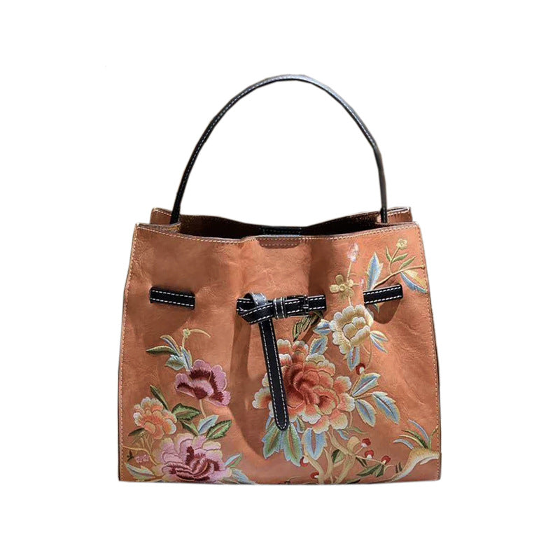 Chinese-style Hand-carrying Crossbody Shoulder Bag