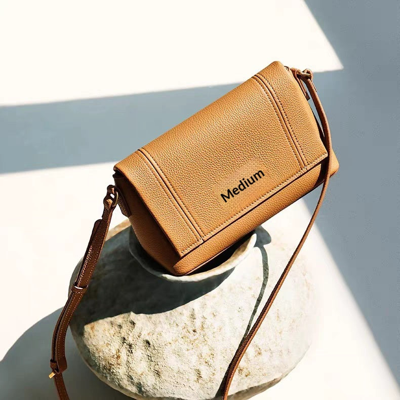 Womens Genuine Leather Shoulder Crossbody Bag
