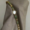 Natural Dongling Stone Hetian Jade  Chain Watch