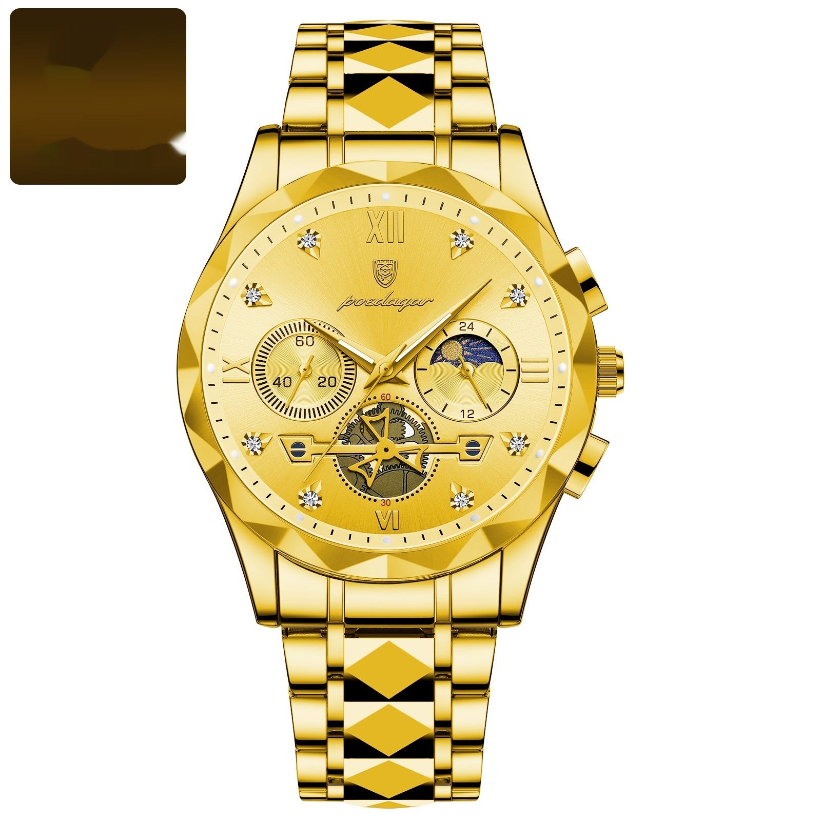 Mens Waterproof Multifunctional Watch