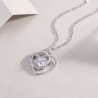 Light Luxury Jewelry Pendant Necklace Set  S925 Silver