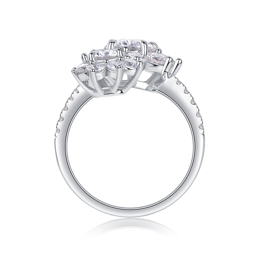 A Wedding Ring Set With Top-quality 1-carat