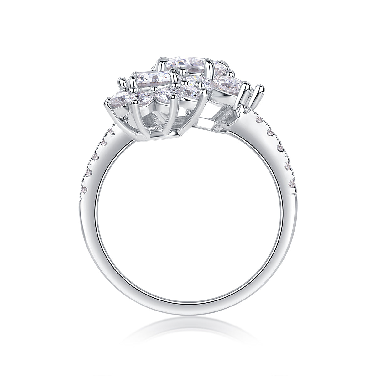 A Wedding Ring Set With Top-quality 1-carat