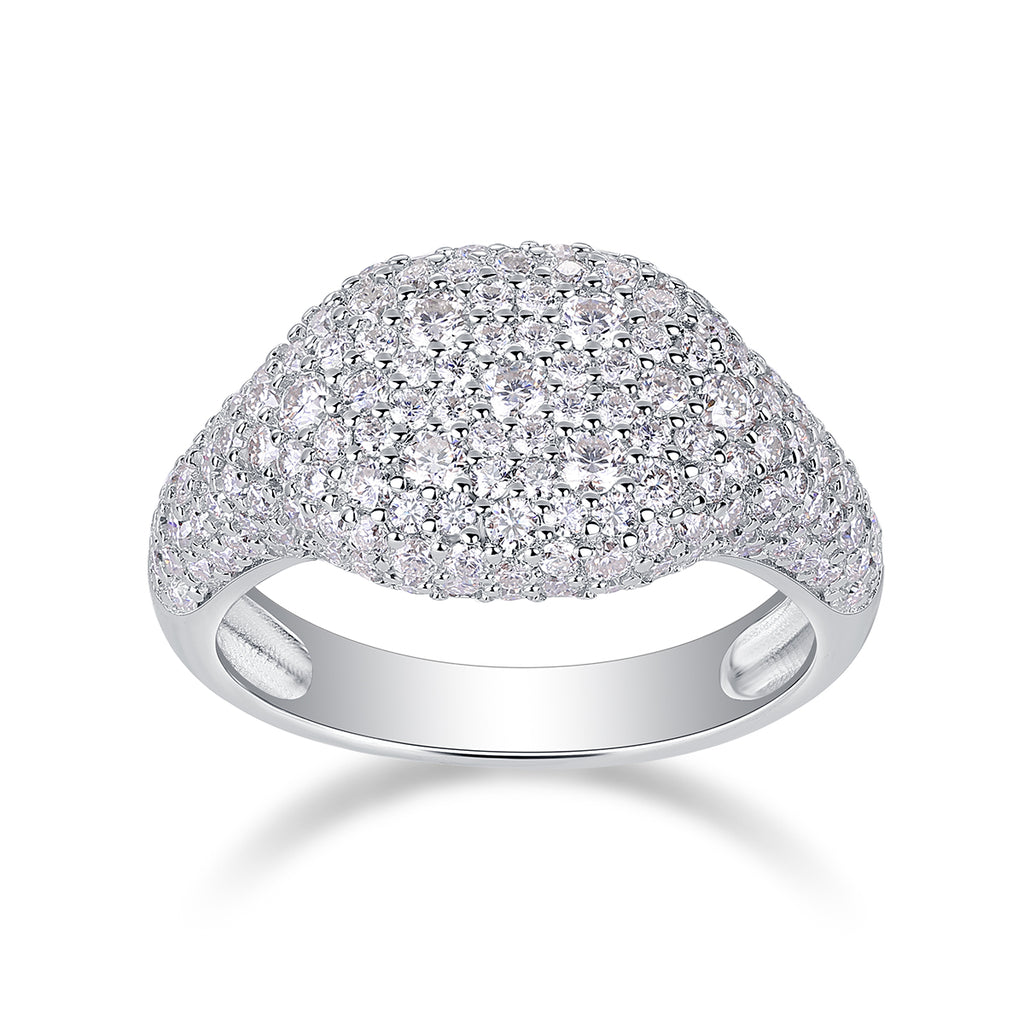 A Wedding Ring Set With  S925 Silver
