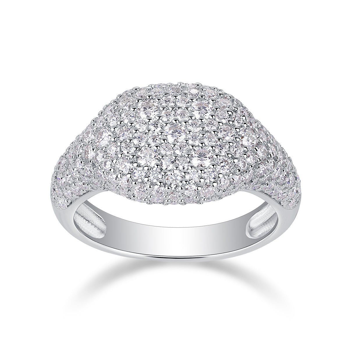 A Wedding Ring Set With  S925 Silver