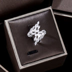 Zircon Jewelry Full Crystal Necklace And Earrings