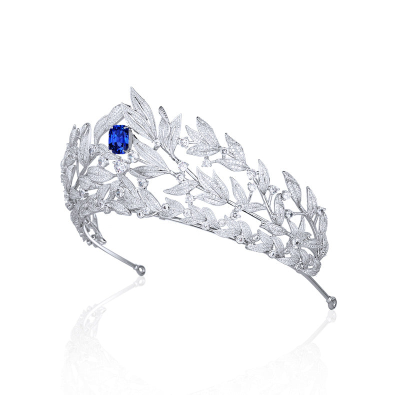 Sapphire Crown CopperCrown Wedding Headdress