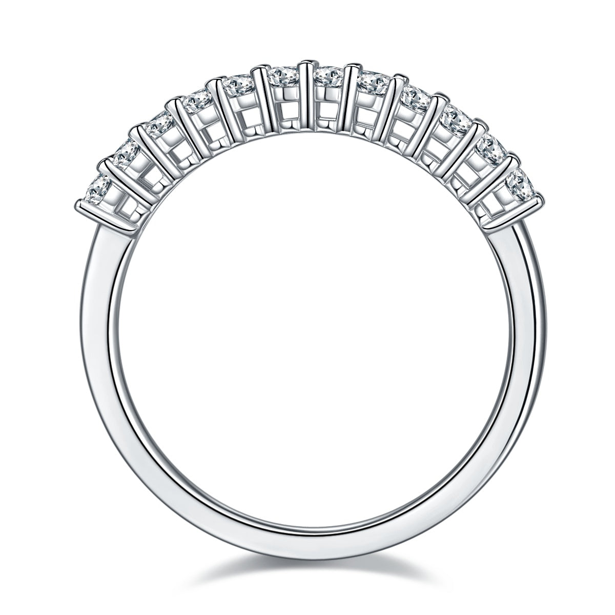 Light And Shadow Bloom - A Wedding Ring Set