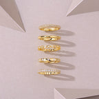 Morning Light Gold Ring -