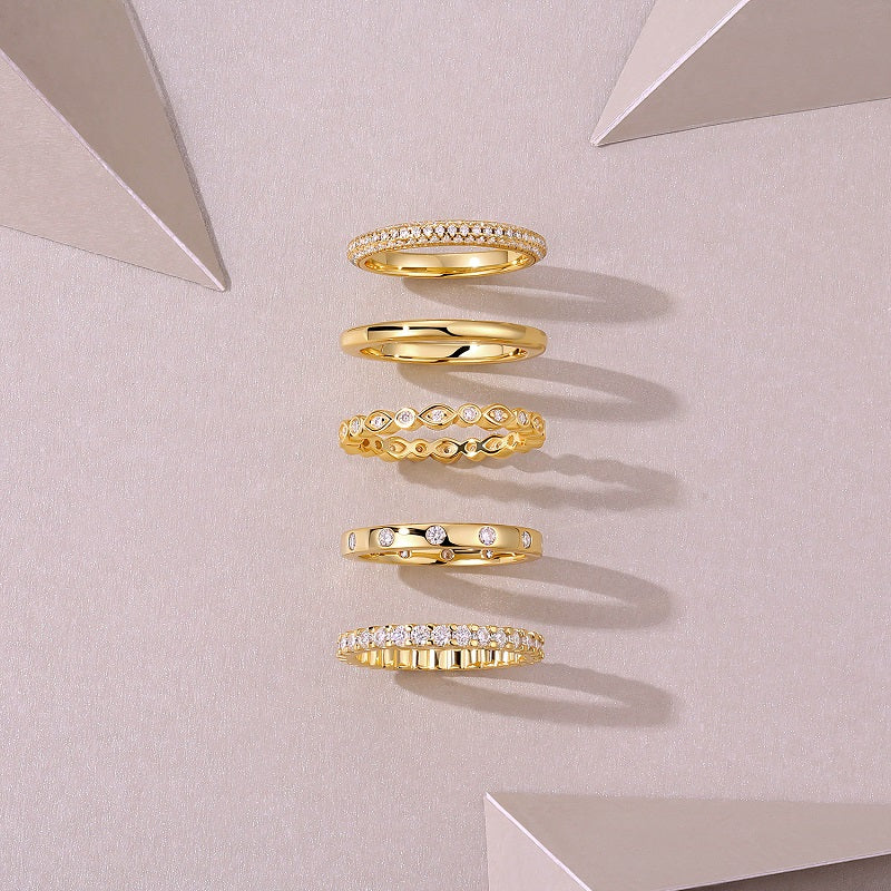 Morning Light Gold Ring -