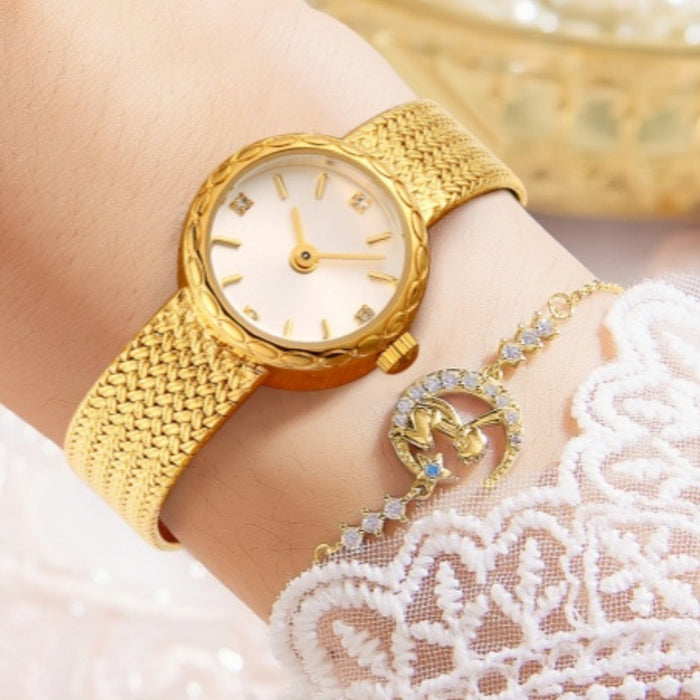 Copper Mesh Womens Versatile Vintage