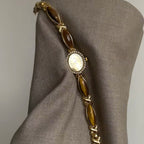 Natural Dongling Stone Hetian Jade  Chain Watch
