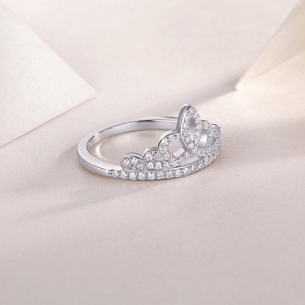 A Wedding Ring Set With S925 Silver