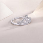 A Wedding Ring Set With S925 Silver
