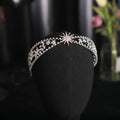 Bridal Crown Headdress Rhinestone Zircon