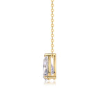 Necklace Pendant Set With Pear-shaped .